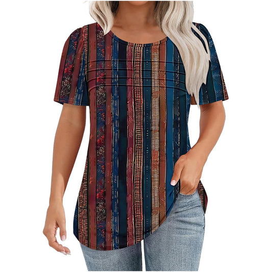 White Tees Slim Fit Elegant Blouses for Women Dressy Casual Women Outfits Sets Tummy Control